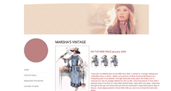 Desktop Screenshot of marshasvintage.com